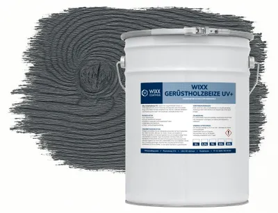 Produktbild von Wixx Gerüstholzbeize UV+ - Anthrazit - 2,5L