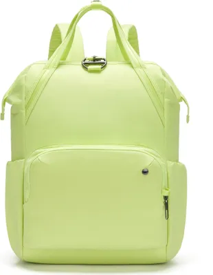 Image de pacsafe sac à dos de loisirs sac à dos pour ordinateur portable Citysafe CX ECONYL® Backpack 17L Matcha vert clair