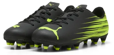 Produktbild von Puma Fussballschuh ATTACANTO II FG/AG JR Kinder Teenager 108496 09  Black-Lime , Schuhgröße:34 EU