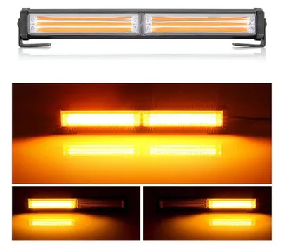 Obrázok produktu pre 30 cm LED výstražné blikajúce svetlo, 12 V – 24 V, 36 W