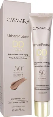 Produktbild von Casmara Urban Protect DD Cream Spf50 Dark 50ml - Getönte Tagescreme LSF 50