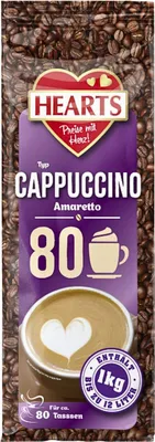 Produktbild von Hearts Cappucino.Amaretto 1,0kg