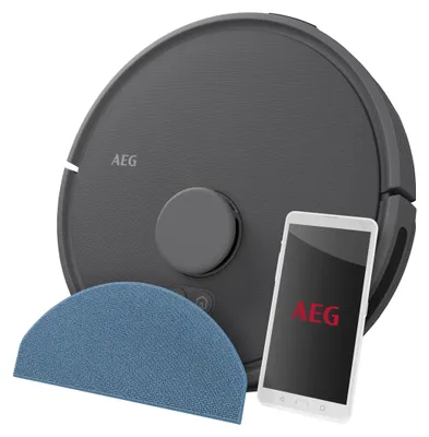 Obrázok produktu pre AEG AR71HW1DG, Bezvreckové, Čierna, Šedá, Kolo, 72 dB, 0,28 L, 7 dni