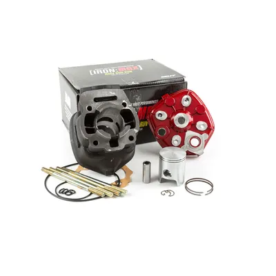Zdjęcie produktu dla Zestaw Cylindra Mvt Iron Max Cast 50Cc O Średnicy 40 Mm, Zatwierdzony Do Derbi Euro 3/4 D50B.