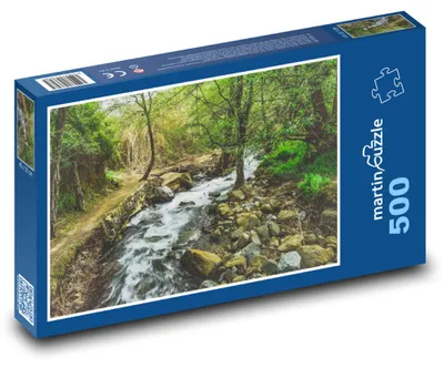 Obrázok produktu pre martinpuzzle - Puzzle 500 - Potok - les, rieka