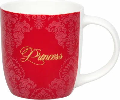 Produktbild von Könitz Becher Royal Family - Princess, New Bone China, Rot, 230 ml, 11 7 267 2951