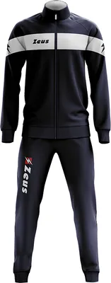 Produktbild von M|Zeus Tuta Apollo Herren Trainingsanzug Navy Weiß