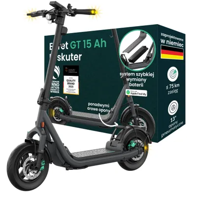 Zdjęcie produktu dla Egret GT, 100 km, Litowo-jonowa (Li-Ion), 47,45 V, 20 Ah, 7 h, TFT