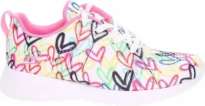 Produktbild von Skechers Damen Sportschuhe 117092-WMLT Bobs Squad weiß r. 38.5