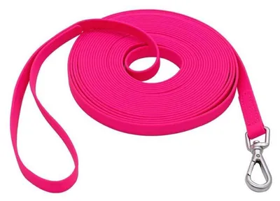 Obrázok produktu pre Vodítko pre psov, vodeodolné, 1,6 cm x 3 m, ružové