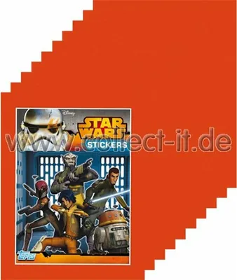Image de TOPPS - Autocollants Star Wars Rebels - 10 sachets