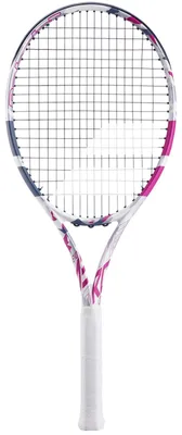 Produktbild von Babolat Evo Aero Lite Tennisschläger Tennis Racket Strung besaitet weiß/pink/grau 102519-100, Größe:0