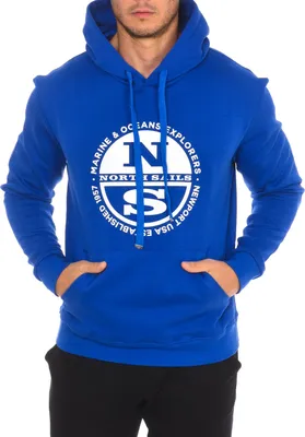 Immagine prodotto di NORTH SAILS Felpa da uomo in cotone blu GR77968 - Taglia: XL