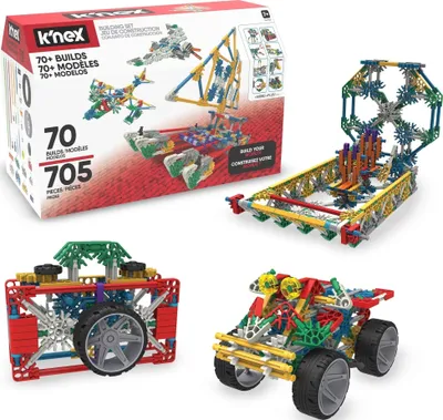 Productafbeelding van K'NEX 13419 - Bouwset - 70 modellen - 705 onderdelen - Vanaf 7 jaar - Bouw- en constructieset