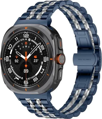 Productafbeelding van 20 mm horlogeband voor Samsung Galaxy Watch Ultra 47 mm, reservebandjes van metaal van roestvrij staal voor Samsung