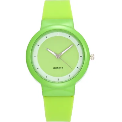 Image de Montre HA-12406 Verte pour Femmes - Élégance et Confort KP12406