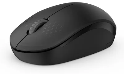 Image de Souris sans fil I210 pour ordinateur de bureau et portable, 2,4 GHz, 3 boutons, 3D, 1600 DPI, mode économie d'énergie (noire)