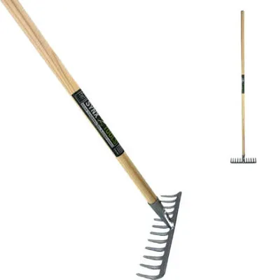 Produktbild von Synx Tools Gartenrechen 12 Zähne - Rechen - Inklusive Stiel 150 cm