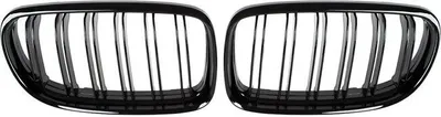 Produktbild von Kühlergrill DOPPELSTEG Schwarz Glanz für BMW E90 E91 Limo Touring 09-13