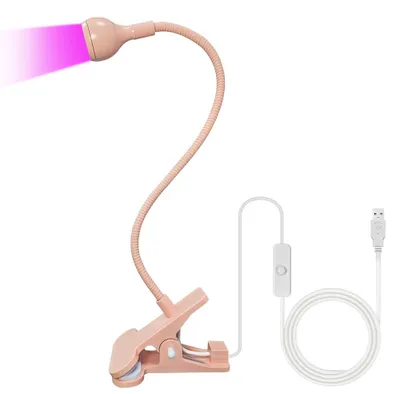 Produktbild von ZEYACHAN UV-Gel-Nagellampe, UV-Lampe, mit Clip, UV-Lampe zum Trocknen von Nägeln