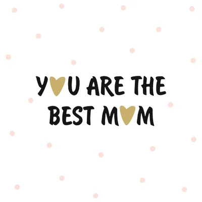 Produktbild von 20 Servietten Best mum - You are the best Mum 33x33cm
