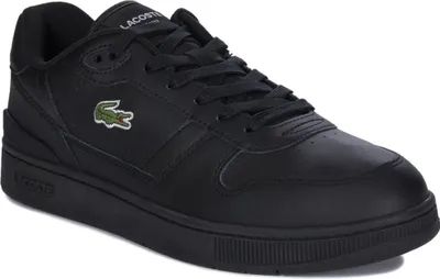 Produktbild von LACOSTE T-Clip Set 224 - Herren Sneakers Schuhe Leder Schwarz 748SMA003102H , EU 44 UK 9.5