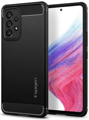 Obrázok produktu pre SPIGEN RUGGED ARMOR ochranný kryt pre Galaxy A53 5G matná čierna