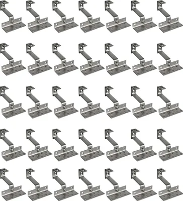 Produktbild von Sunex A2 Dachhaken MS6 5 mm 3-fach verstellbar Edelstahl 1.4016 Halterung Photovoltaik Solaranlage 35 Stück