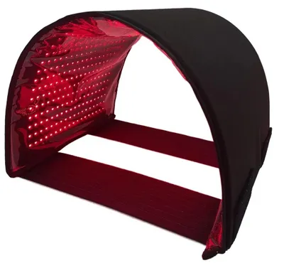 Produktbild von Gesichtsmaske für Lichttherapie - Hautpflegegerät - 666 LED-Lampen - 7 Farbspektren - Hautstraffung - 60 Min. - 220 V UK