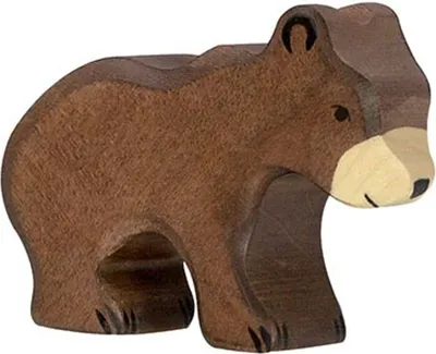 Immagine prodotto di Holztiger 80185 Orso bruno, piccolo, marrone