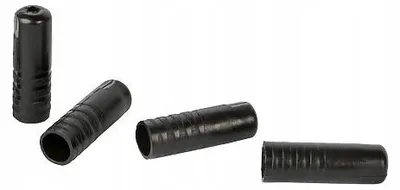 Produktbild von Saccon PAN007 Endkappe Schaltzug Hülle 4mm Schwarz 4 Stück