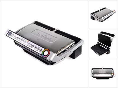 Produktbild von Tefal GC722D OptiGrill + XL 2000W Kontaktgrill Teflonbeschichtet