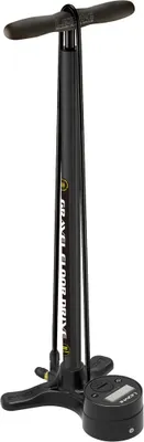 Produktbild von Lezyne Gravel Digital Drive, Handluftpumpe, Fahrrad, Schwarz, T-Typ Griff, 6,9 bar, Stahl