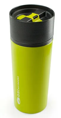 Image de Tasse à café isotherme en acier inoxydable GSI Outdoors, 503 ml, 301 g, rouge ; 67311