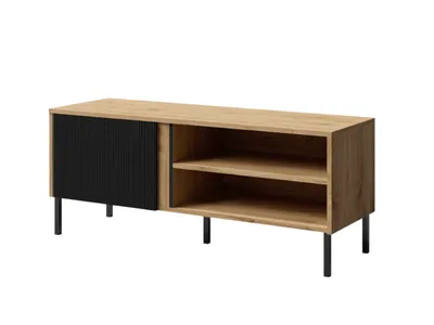 Produktbild von RTV Kabinett-Kommode 120 cm Schwarz JM07
