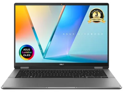 Immagine prodotto di ASUS VivoBook 14 Flip OLED TP3407, dispositivo 2-in-1: schermo touchscreen WUXGA da 14", processore Intel Core Ultra 7, 32 GB di RAM, SSD da 1 TB, Windows 11 Home