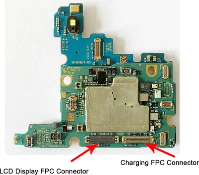 Image de Connecteur FPC LCD pour carte mère Samsung Galaxy S21 Plus 5G SM-G996B - Câble flexible