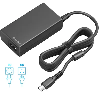 Zdjęcie produktu dla Sandberg 135-76, Uniwersalne, Wewnętrzna, 230 V, 65 W, AC na DC, Czarny