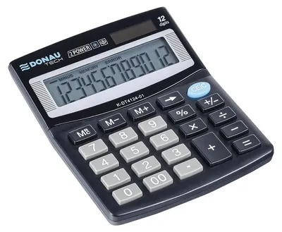 Immagine prodotto di Calcolatrice Donau Tech K-DT4124 nero