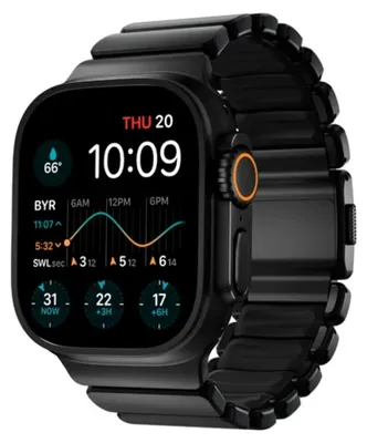 Imagen del producto de Nomad Stratos Band, Kapela, Smartwatch, , Apple, Modelos Ultra 1-11 y SE, Titanio