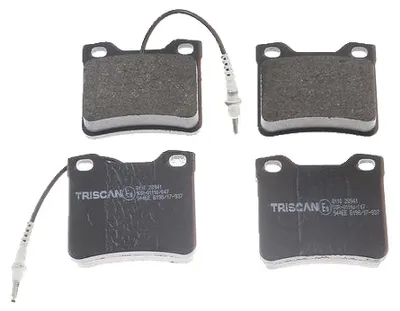Produktbild von Bremsbelagsatz Scheiben 17 mm TRISCAN IAM-Expertise für PEUGEOT 605