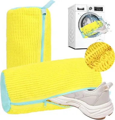 Produktbild von Famanu Waschbeutel für Schuhe - Wiederverwendbares Wäschenetz für Sneakers - 2 Stück