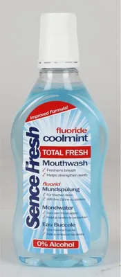 Obrázek produktu pro 12x Sence Fresh ústní voda 500ml máta výplach svěží dech bakterie zuby