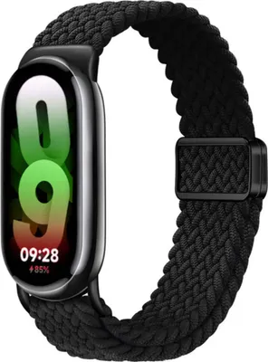 Image de Tech-Protect Nylonmag Xiaomi Smart Band 8 / 9 / Nfc Noir