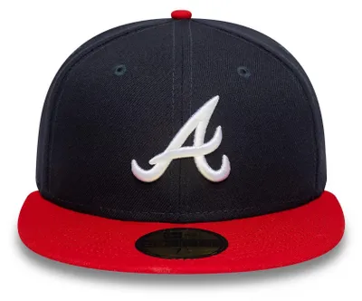 Produktbild von New Era 59FIFTY Cap Atlanta Braves AC Perf blue/red 7 1/2