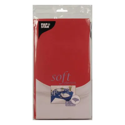 Produktbild von PAPSTAR Tischdecke "soft selection" 1,20 x 1,80 m, rot