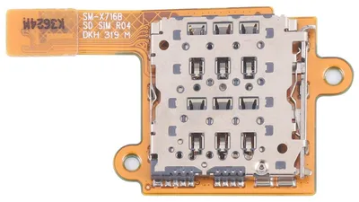 Image de Pièce de rechange pour lecteur de carte SIM du Samsung Galaxy Tab S9 5G SM-X716/X710