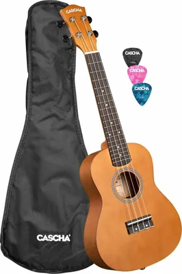 Produktbild von Cascha CUC100 Linden Brown Konzert-Ukulele