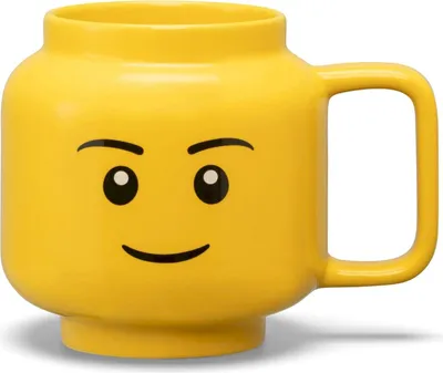 Zdjęcie produktu dla LEGO 41460810 Kubek do kawy LEGO BOY, 530 ml, żółty, w pudełku