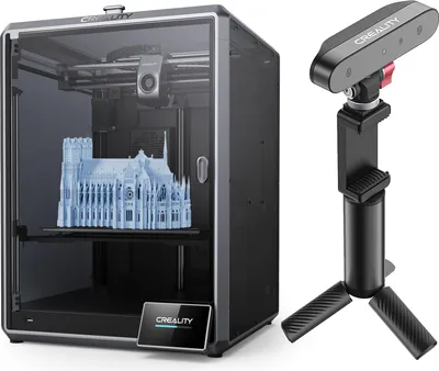 Produktbild von 3D tlačiareň Creality K1 Max, rýchlosť tlače 600 mm/s + 3D skener Creality CR-Scan Ferret